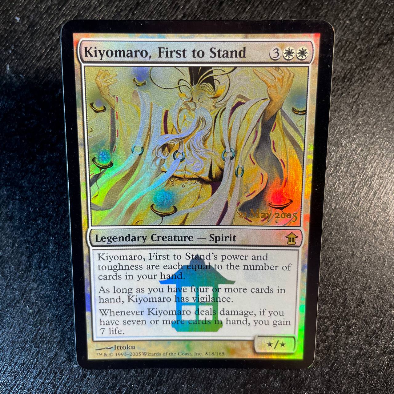 Kiyomaro, First to Stand FOIL prerelease