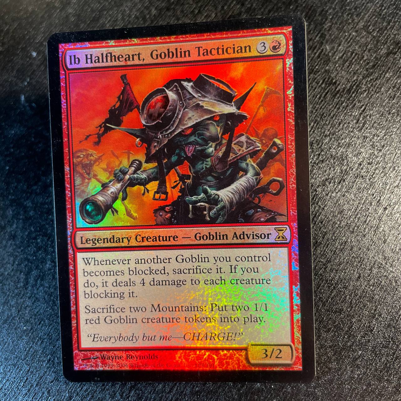 Ib Halfheart, Goblin Tactician FOIL