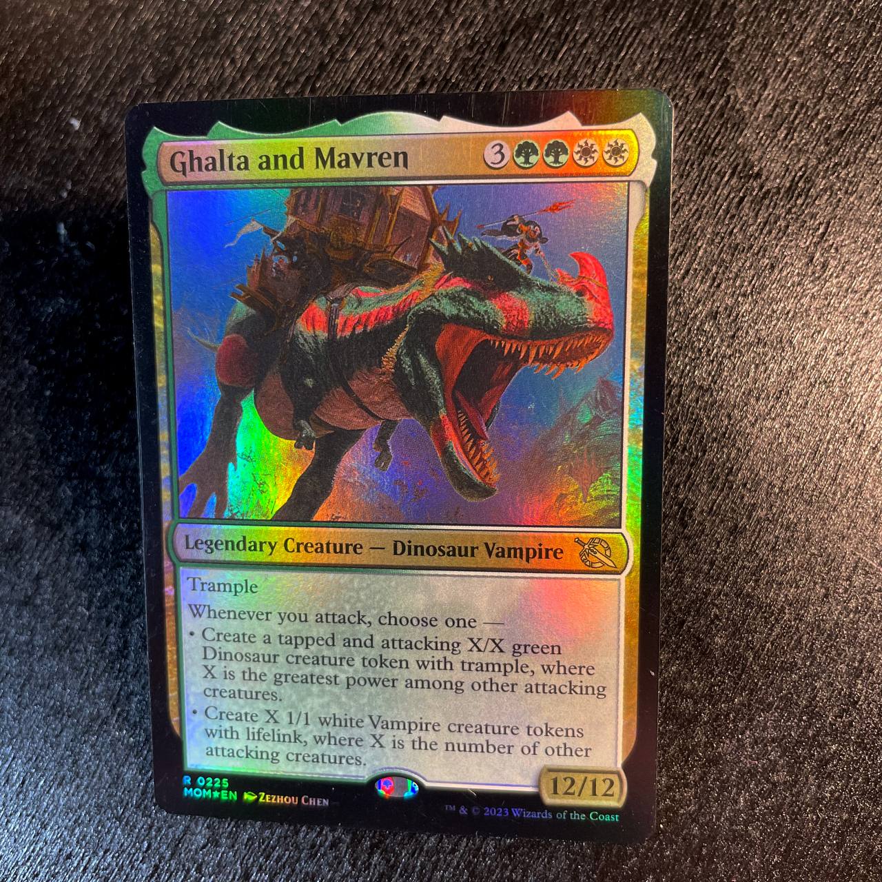 Ghalta and Mavren FOIL (pr-p)