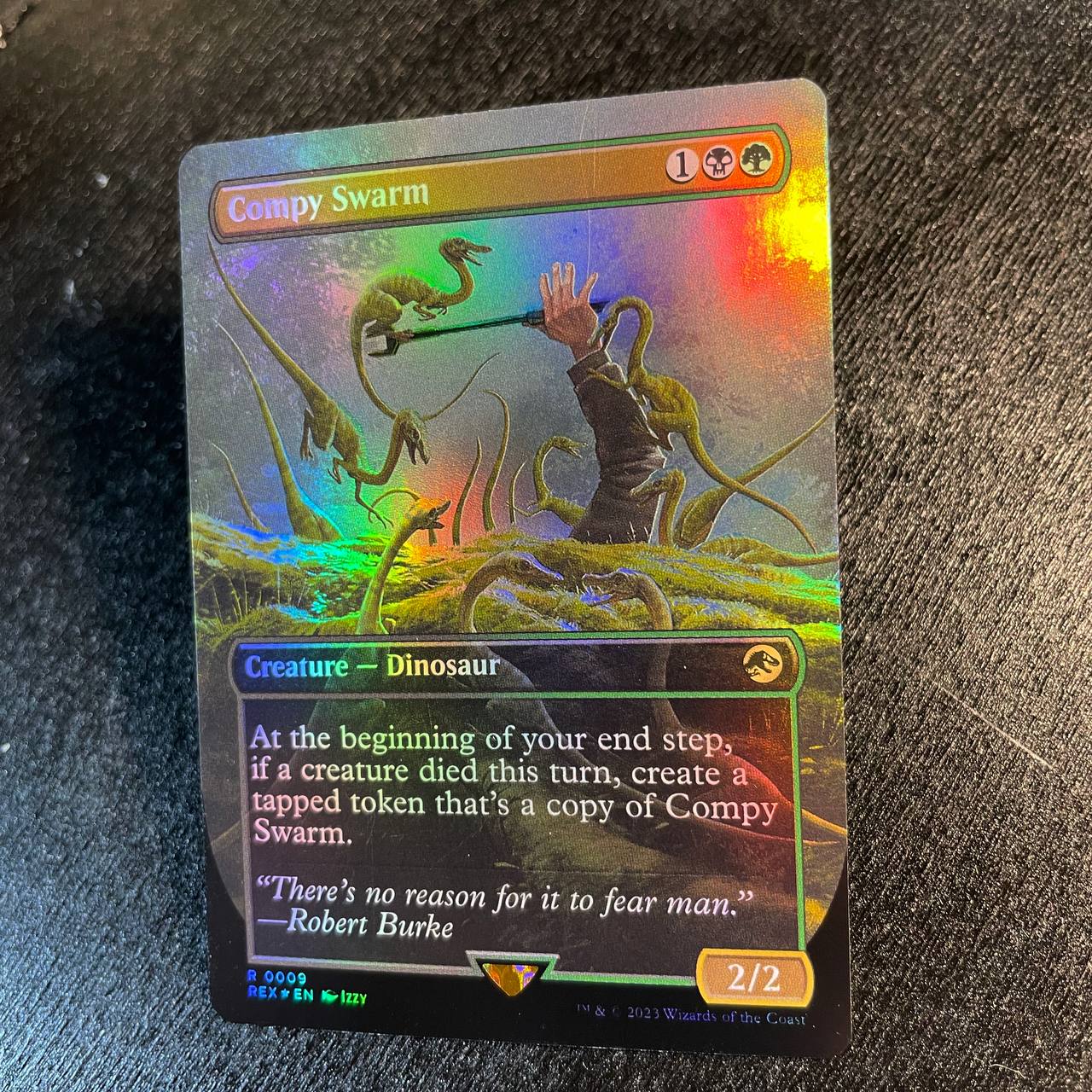 Compy Swarm FOIL (Borderless)