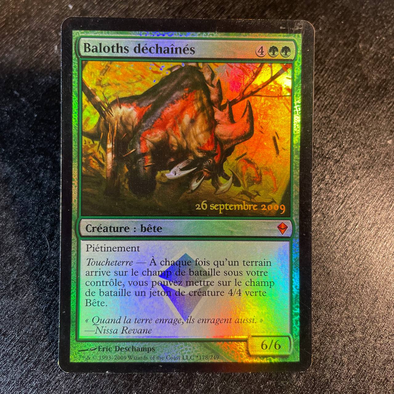 Rampaging Baloths FOIL prerelease (FR)