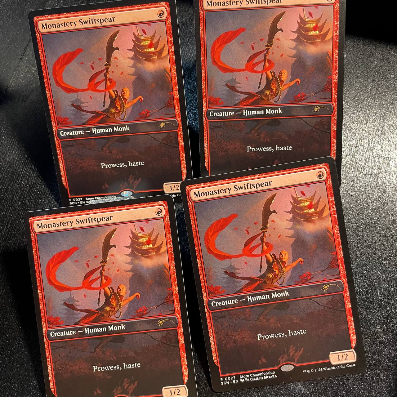 4x Monastery Swiftspear promo