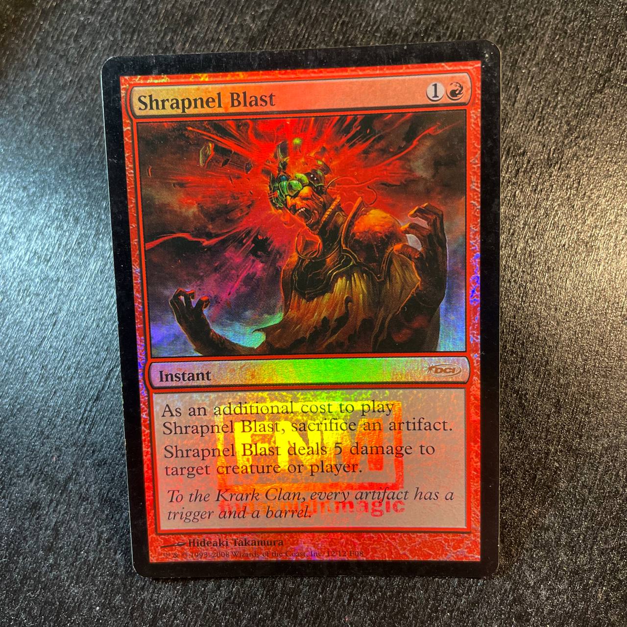 Shrapnel Blast FOIL promo