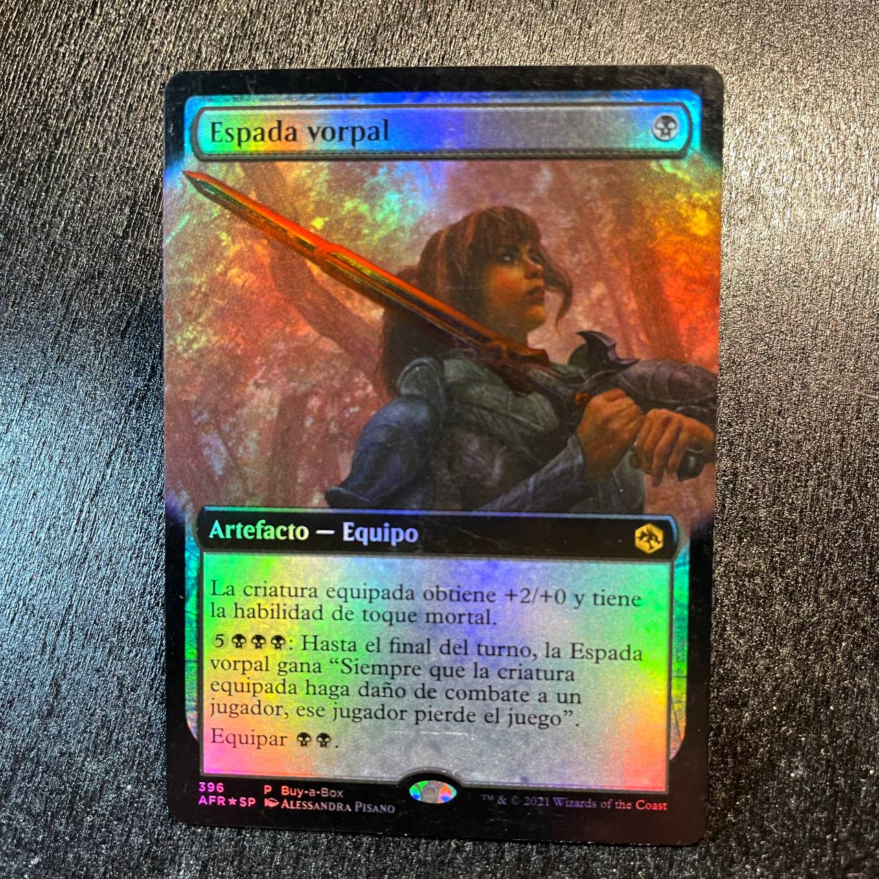 Vorpal Sword FOIL promo (ES)