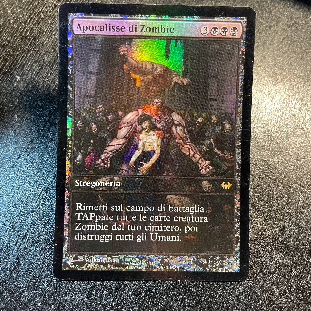 Zombie Apocalypse FOIL promo (IT)