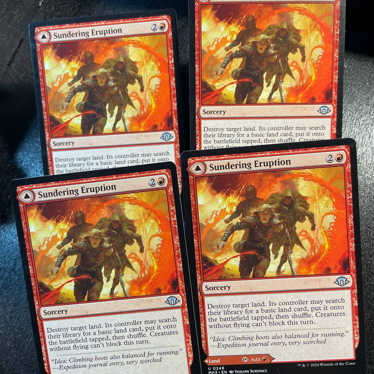 4x Sundering Eruption