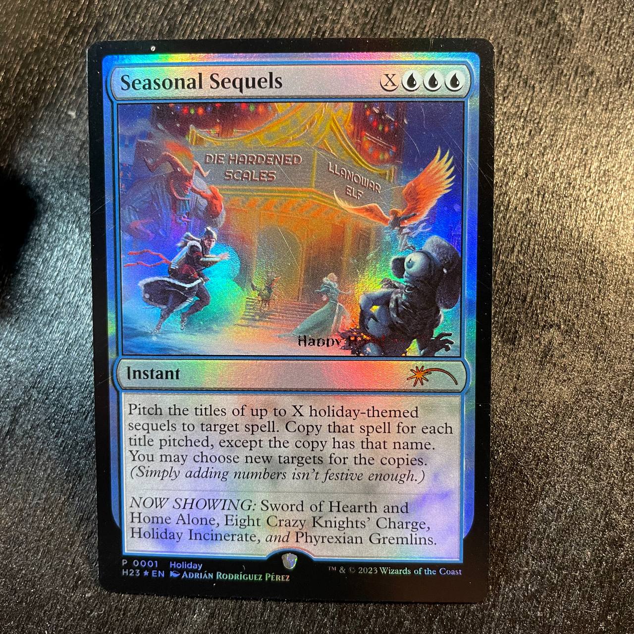 Seasonal Sequels FOIL promo