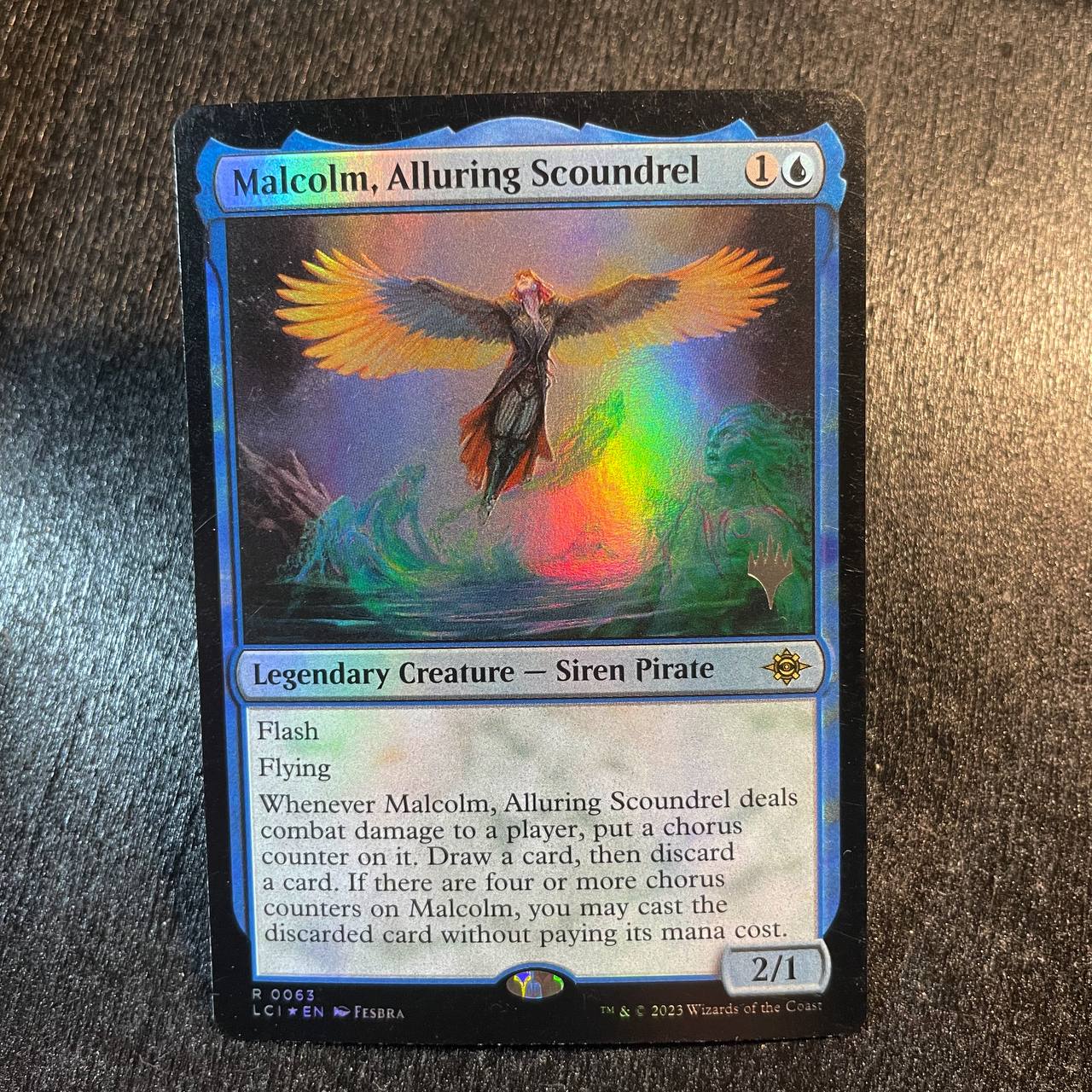 Malcolm, Alluring Scoundrel FOIL (pr-p)