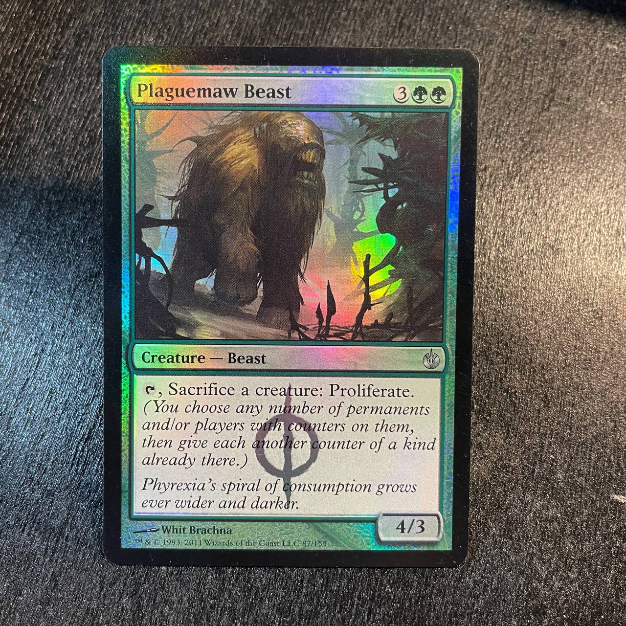 Plaguemaw Beast FOIL