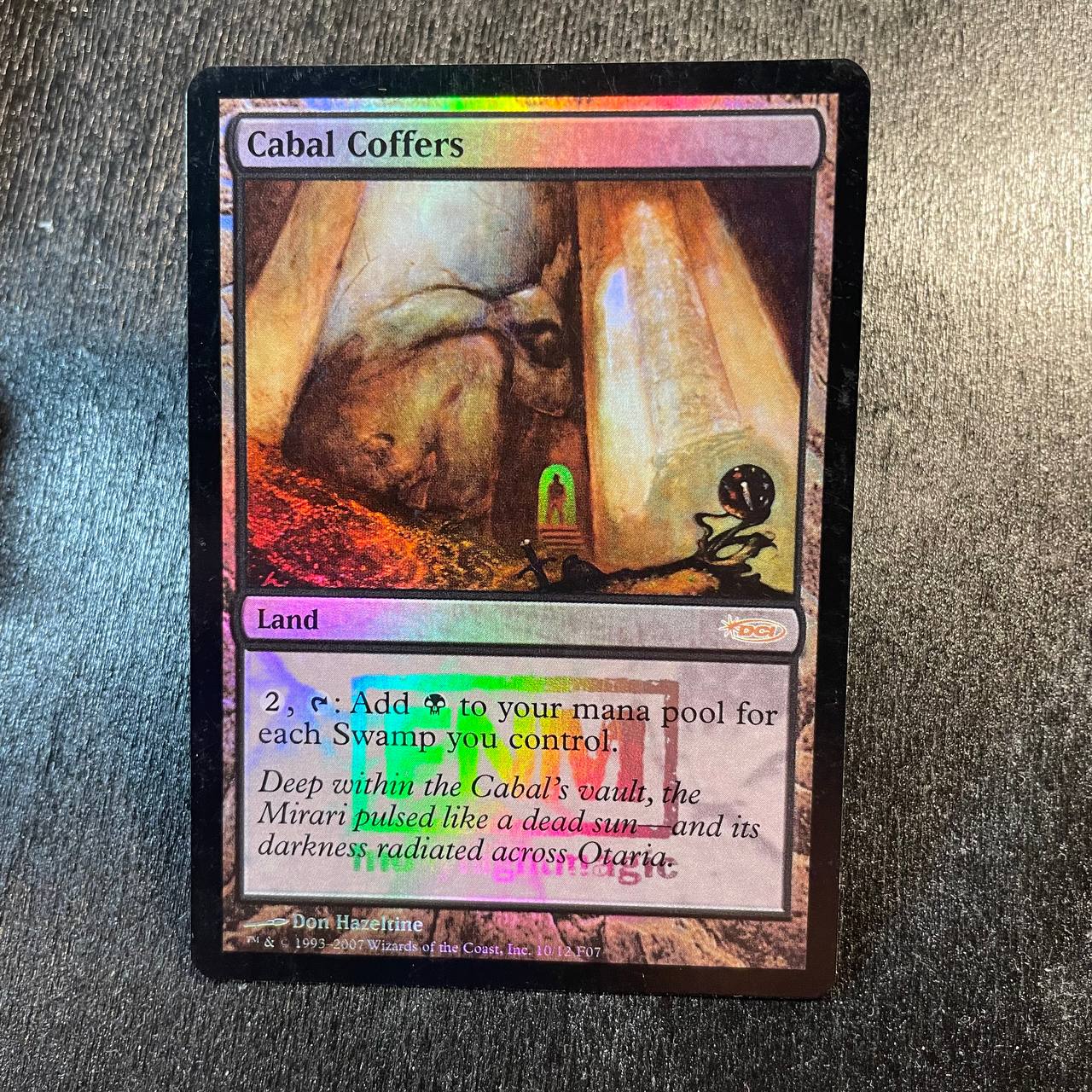 Cabal Coffers FOIL promo