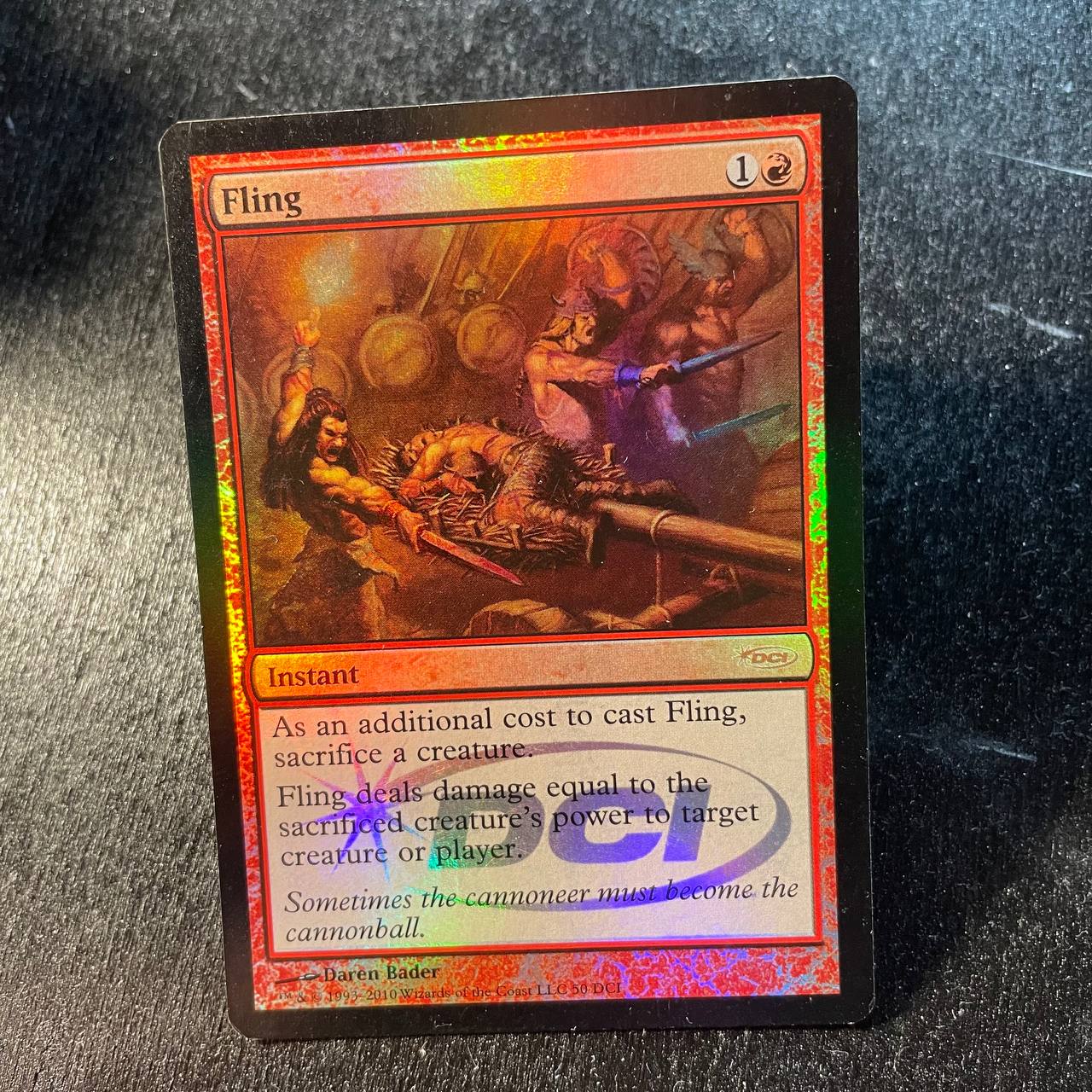 Fling FOIL promo