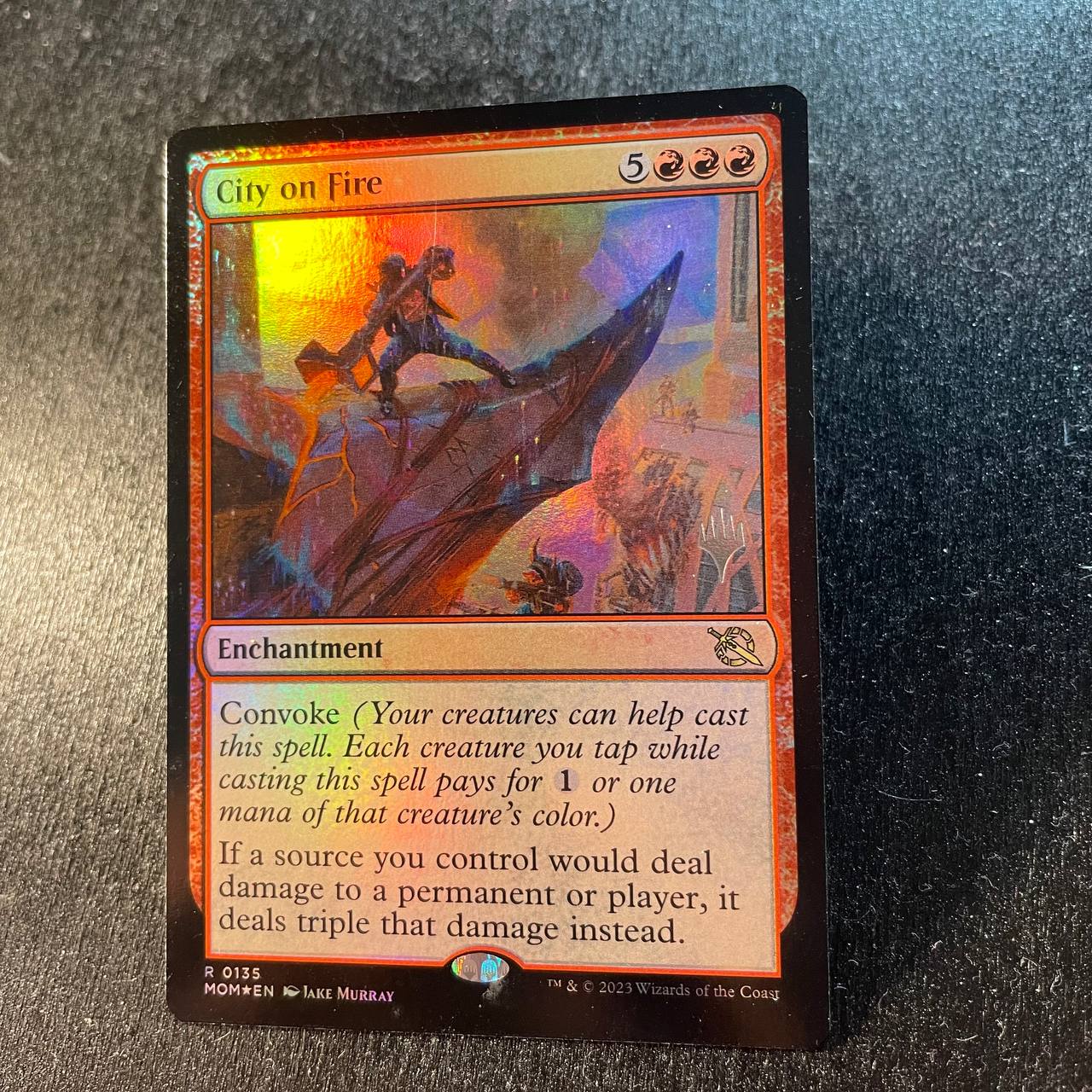 City on Fire FOIL (pr-p)