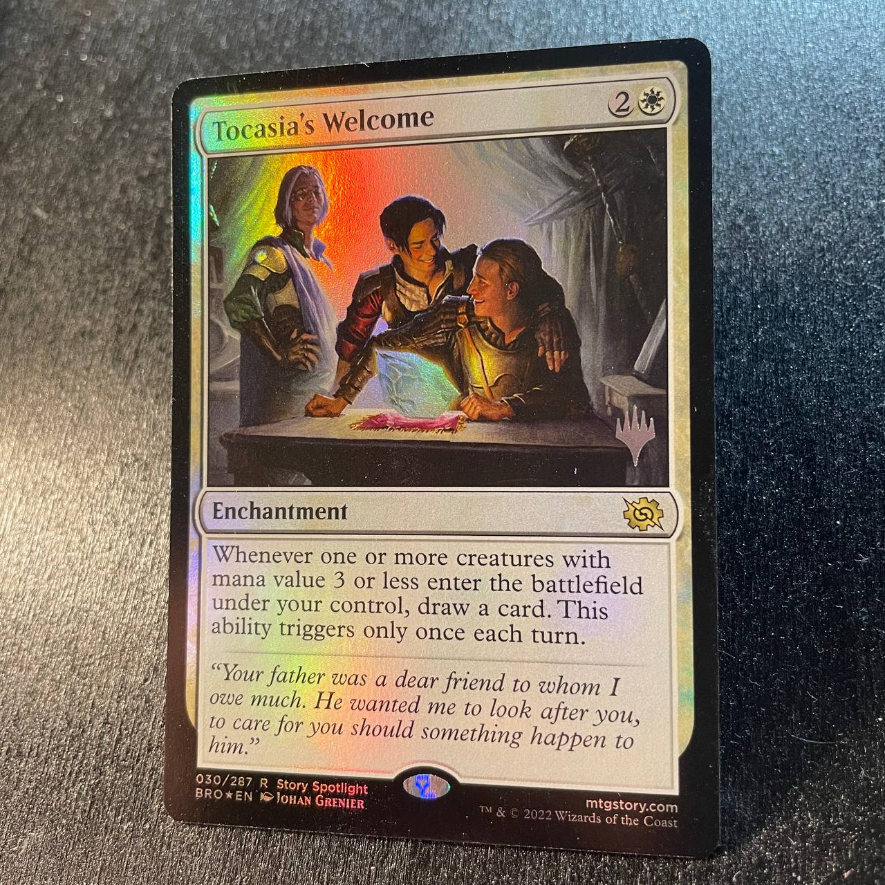 Tocasia's Welcome FOIL (pr-p)