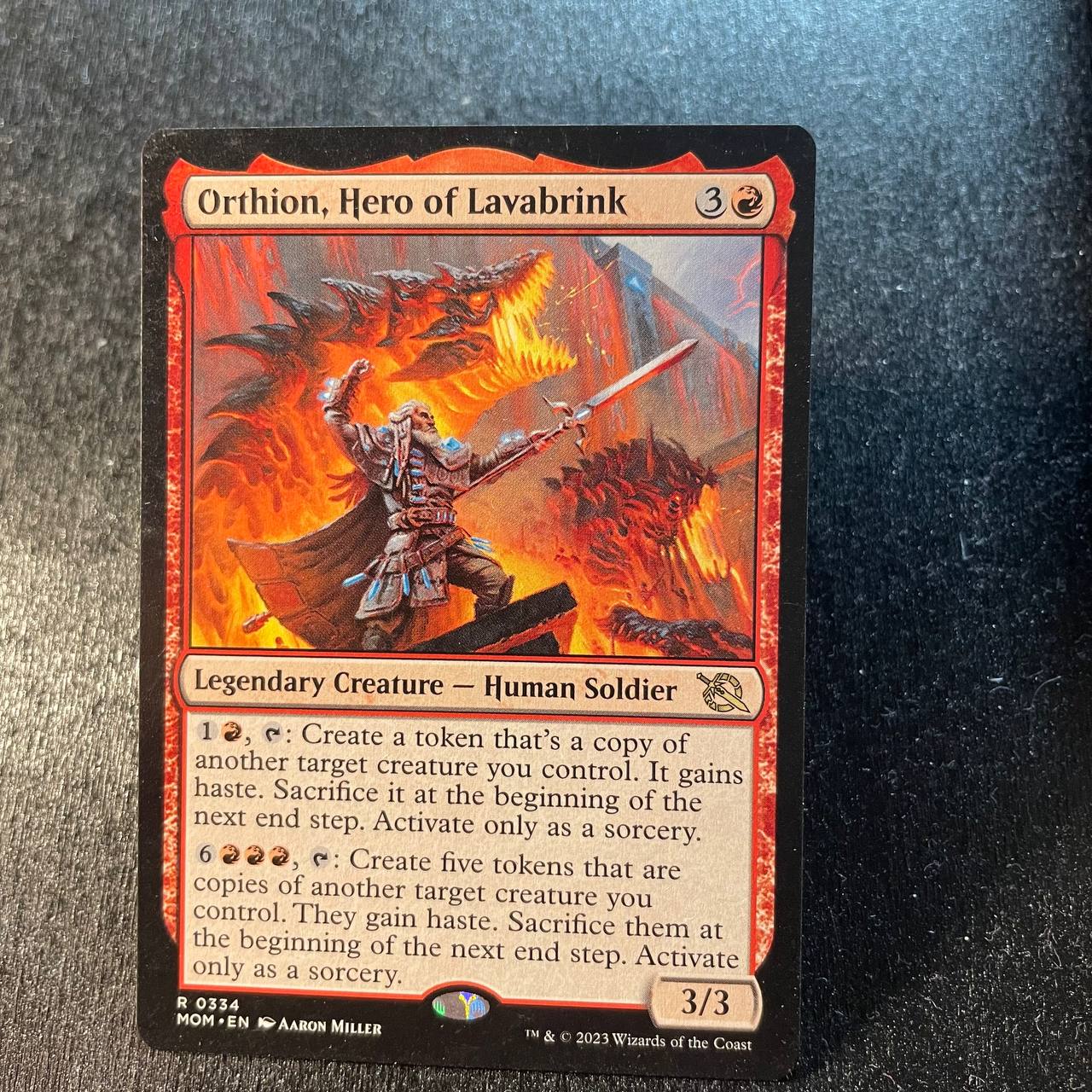 Orthion, Hero of Lavabrink