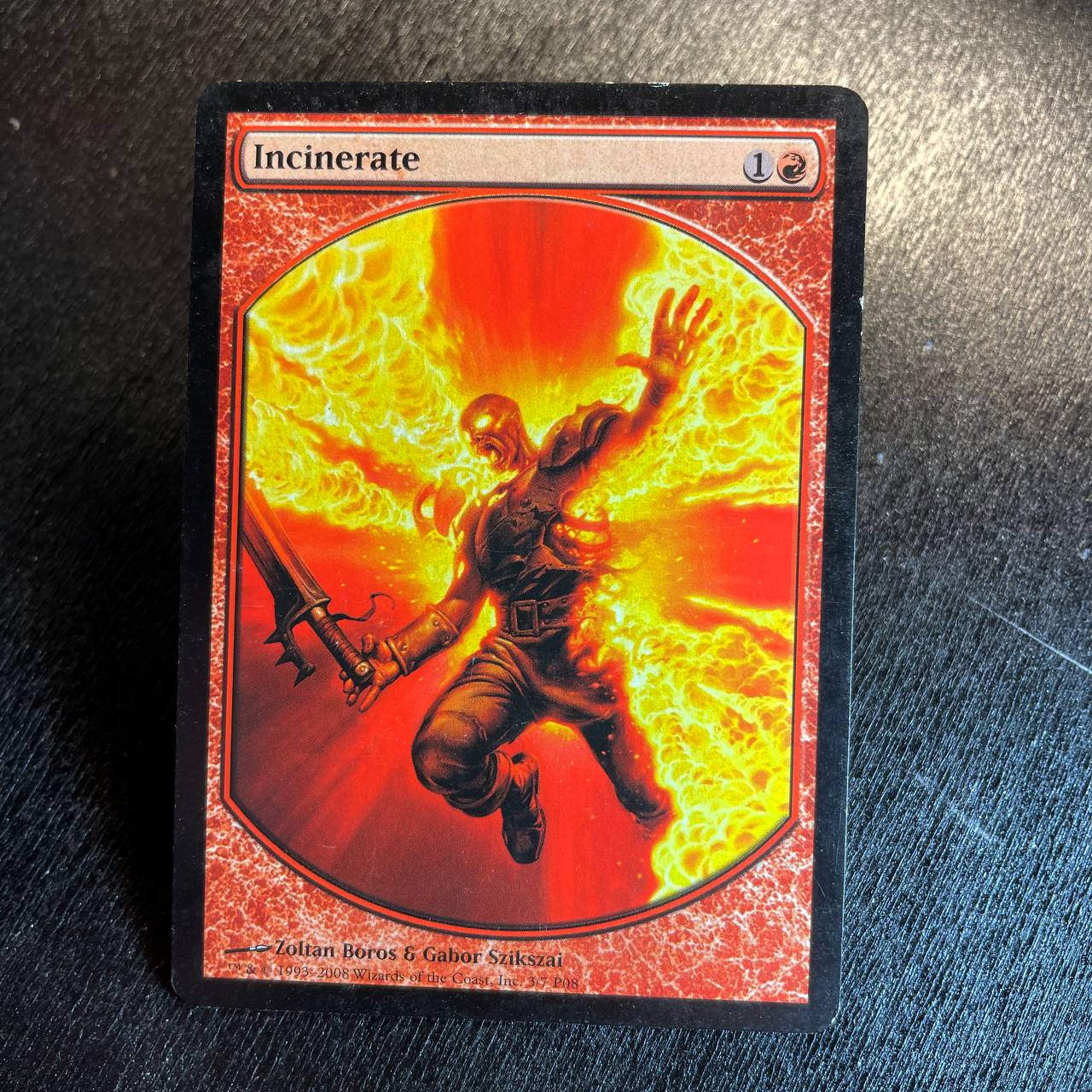 Incinerate promo