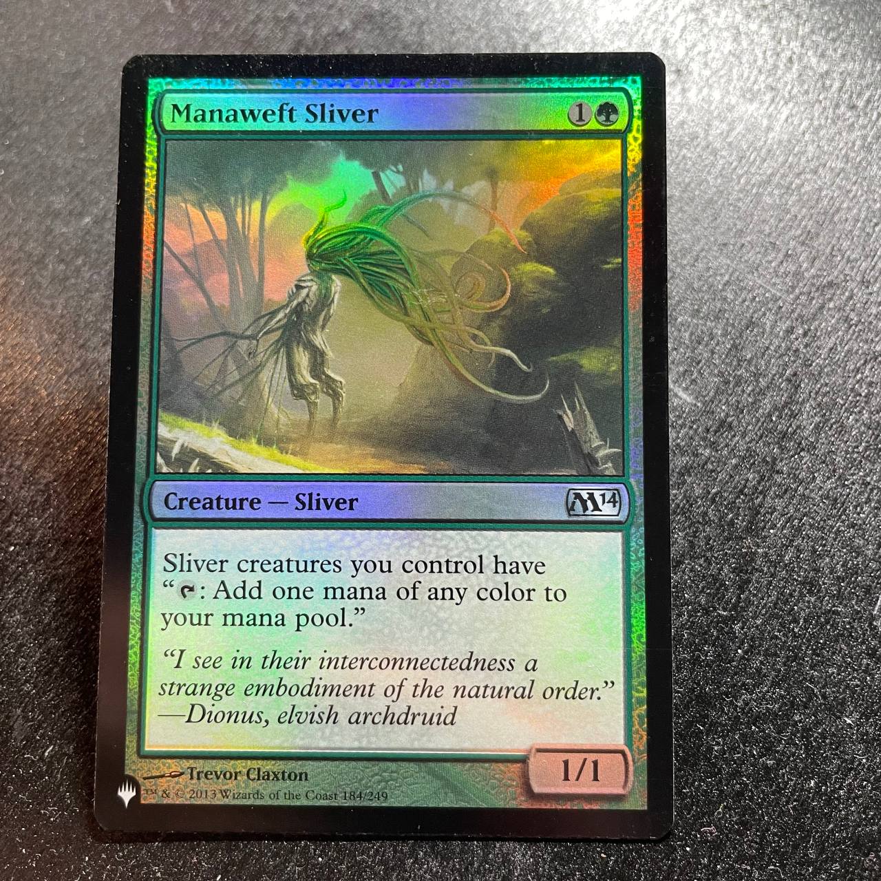 Manaweft Sliver FOIL