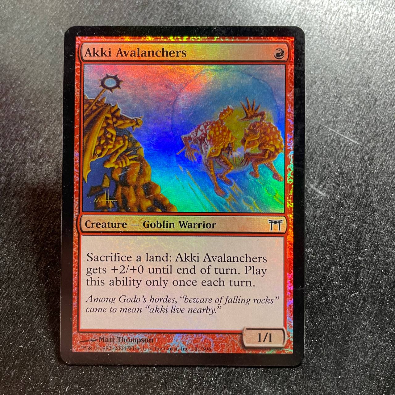 Akki Avalanchers FOIL