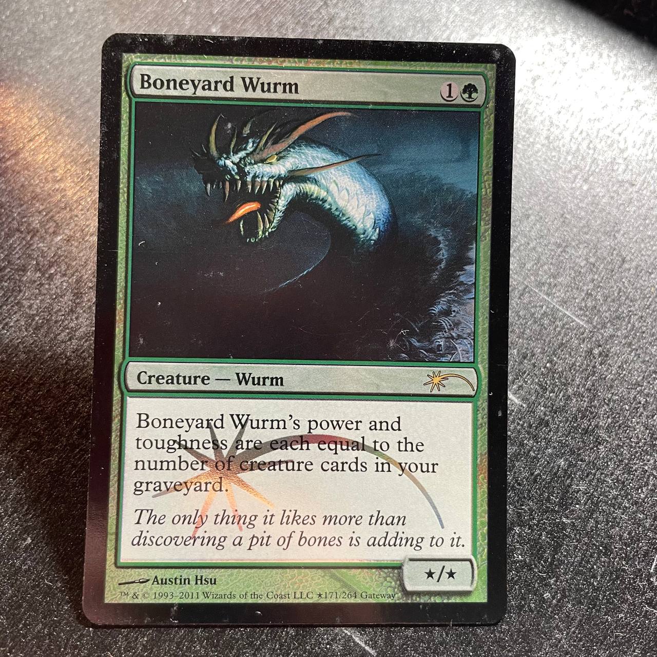 Boneyard Wurm FOIL promo