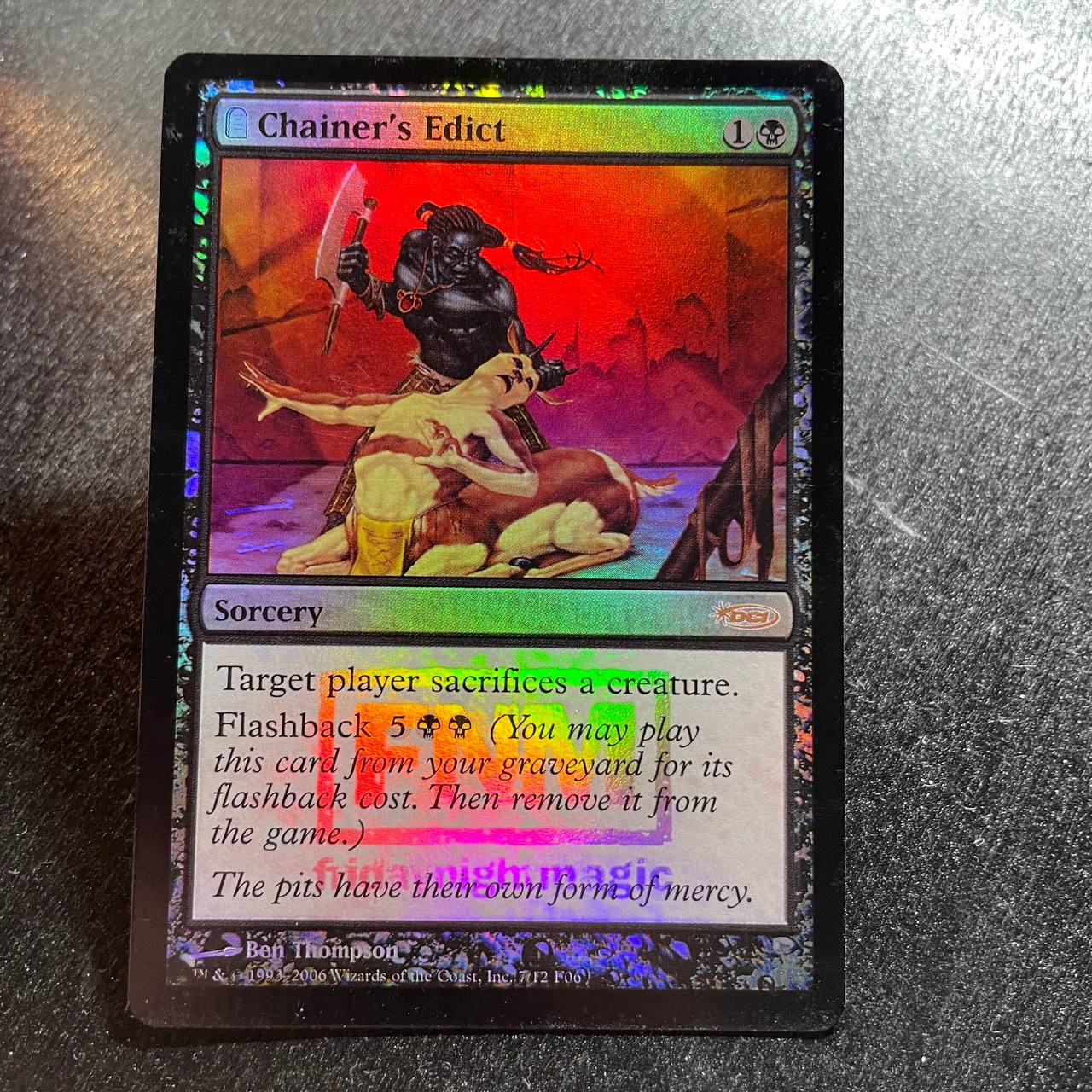 Chainer's Edict FOIL promo