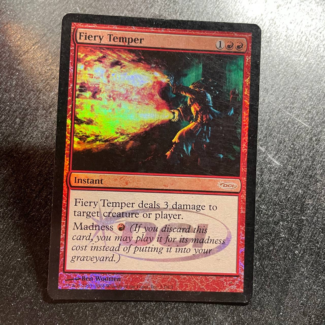 Fiery Temper FOIL promo