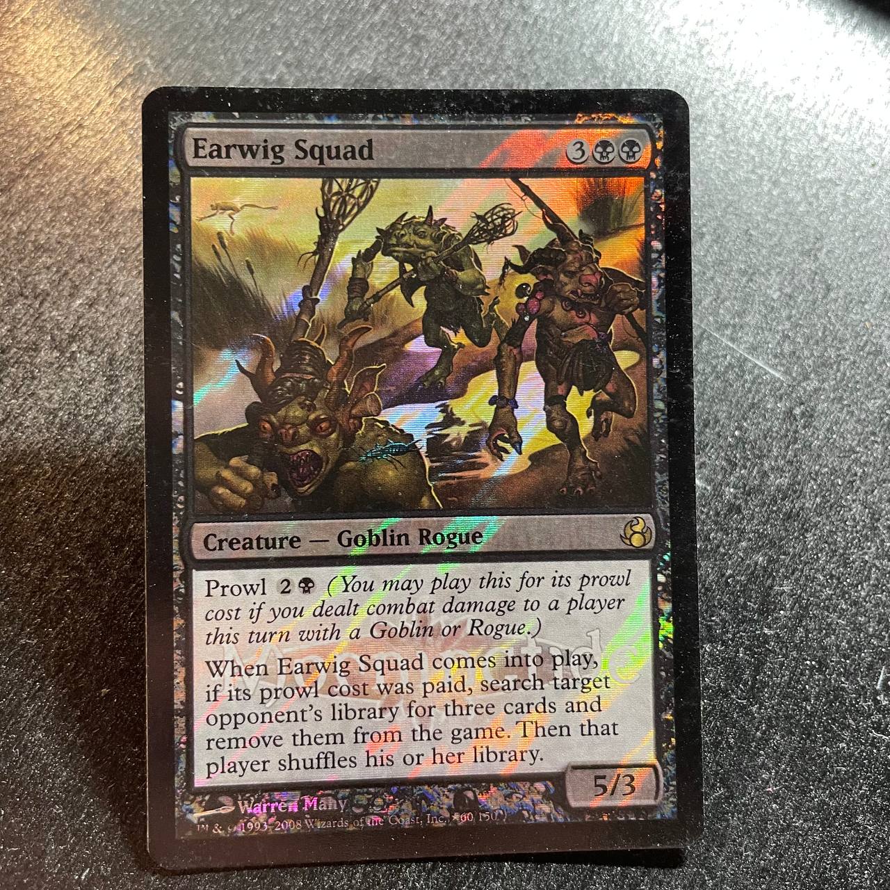 Earwig Squad FOIL promo