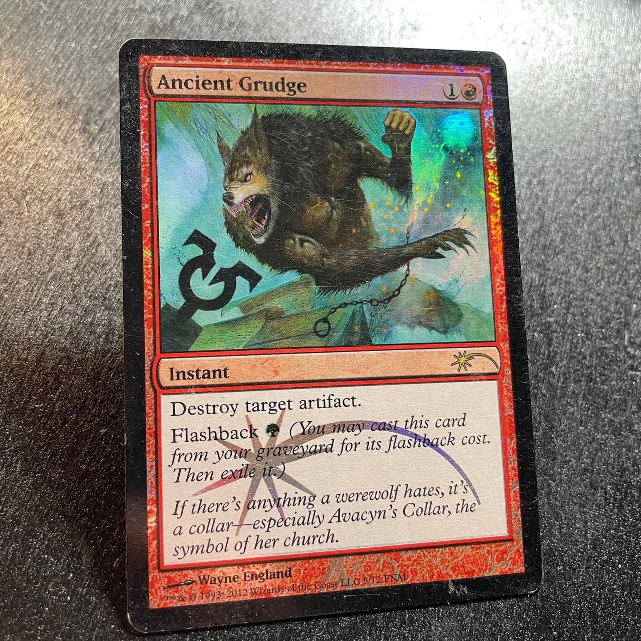 Ancient Grudge FOIL promo