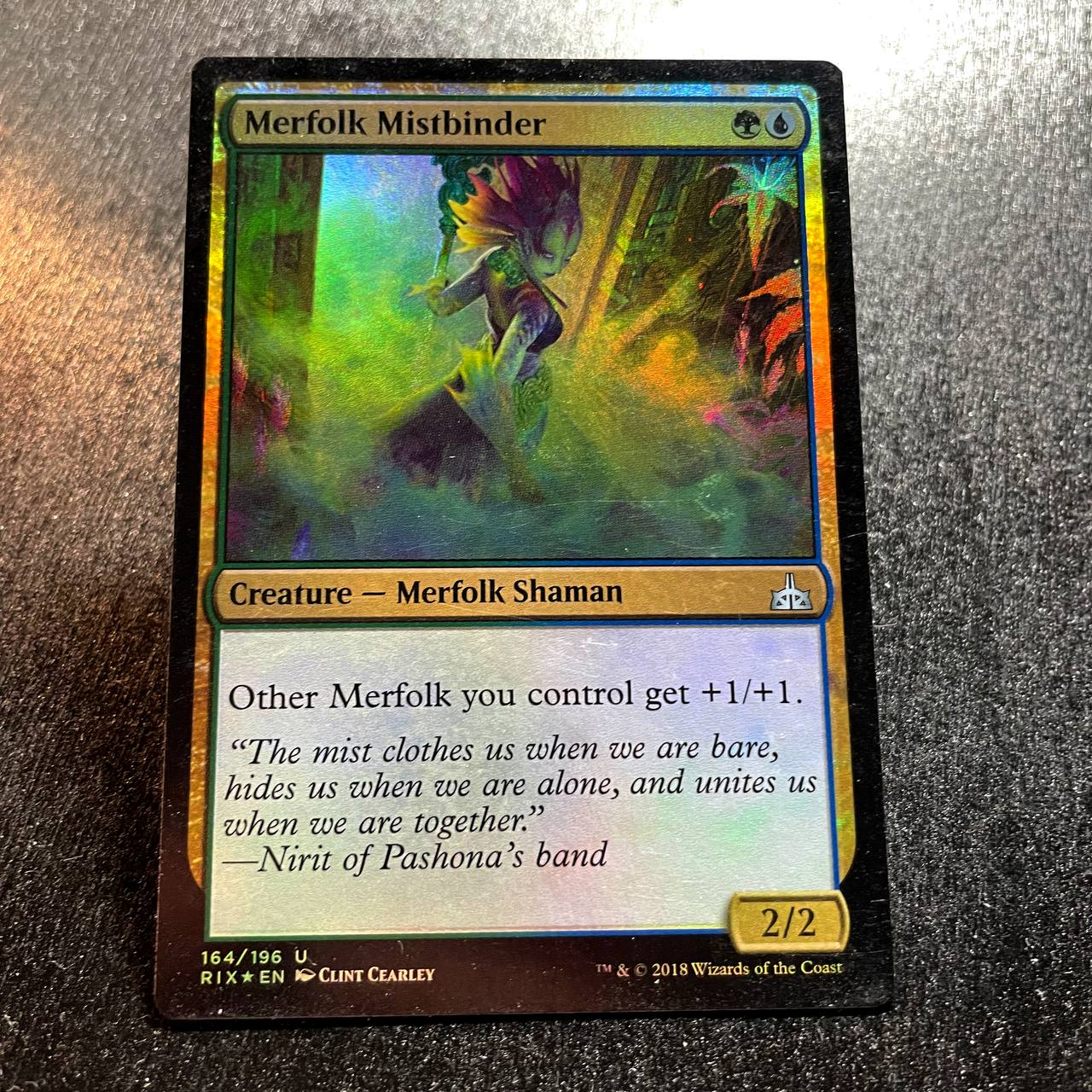 Merfolk Mistbinder FOIL