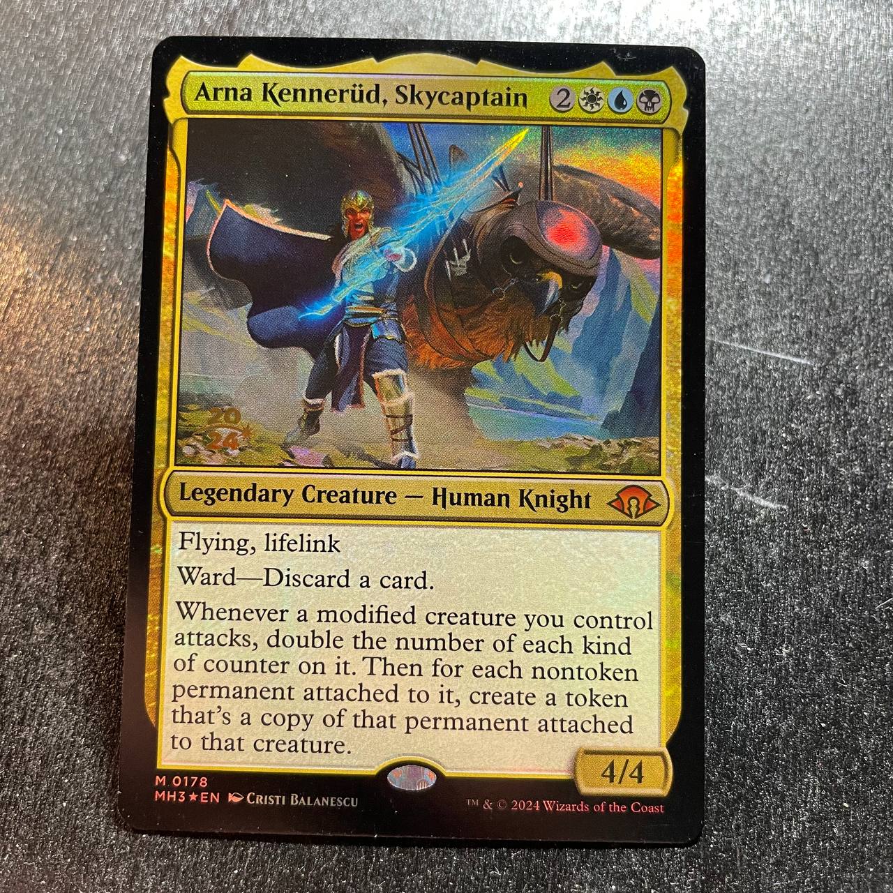 Arna Kennerüd, Skycaptain FOIL prerelease