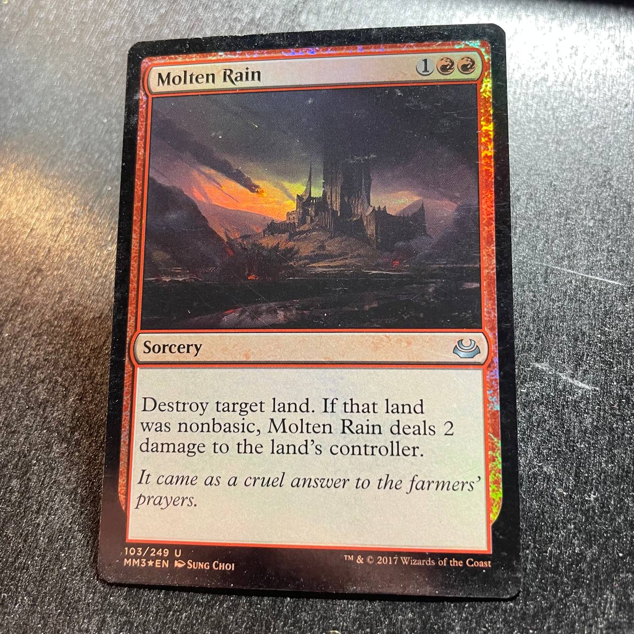 Molten Rain FOIL