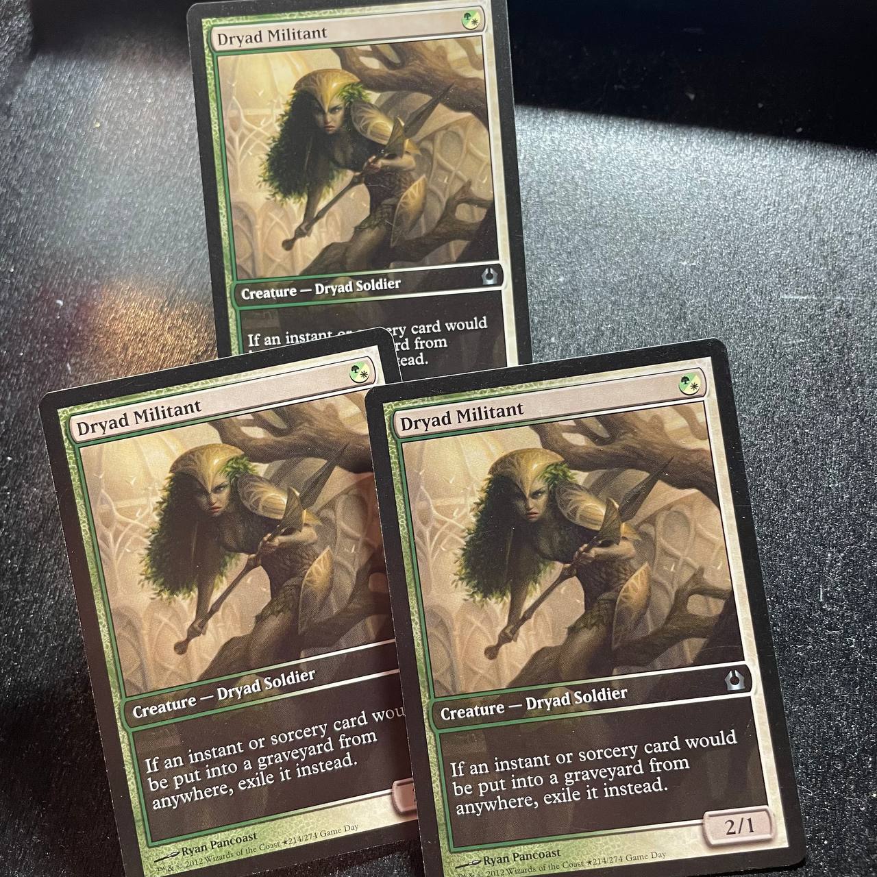 3x Dryad Militant promo