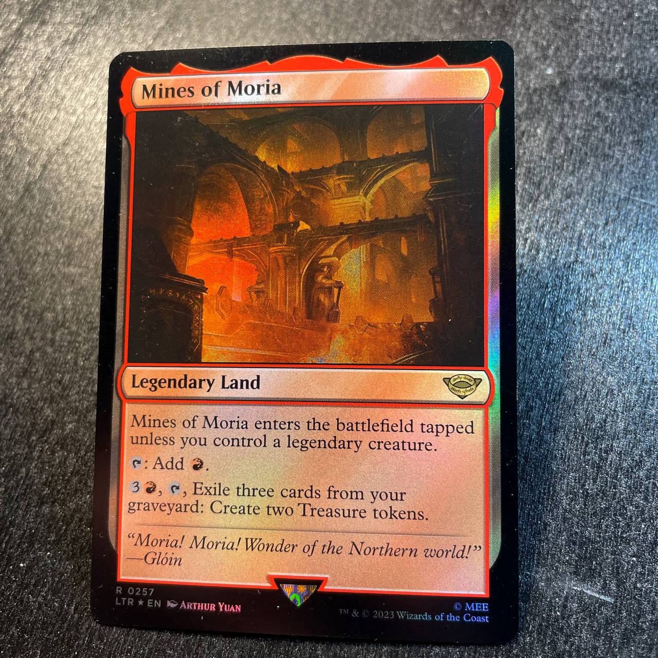 Mines of Moria FOIL