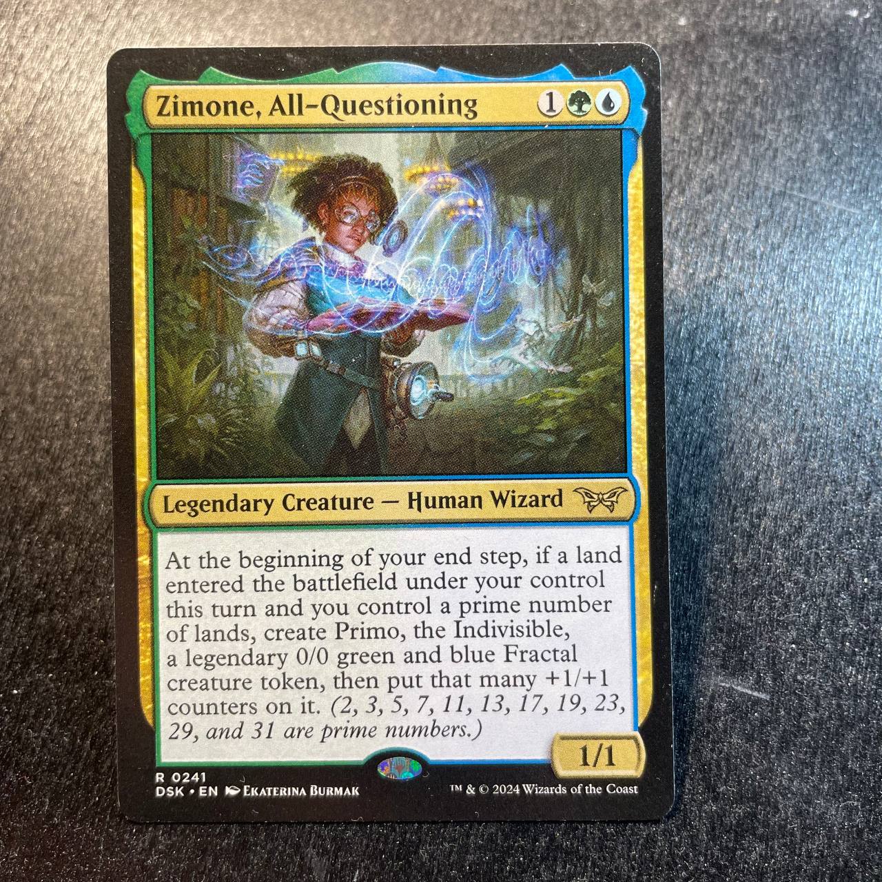 Zimone, All-Questioning