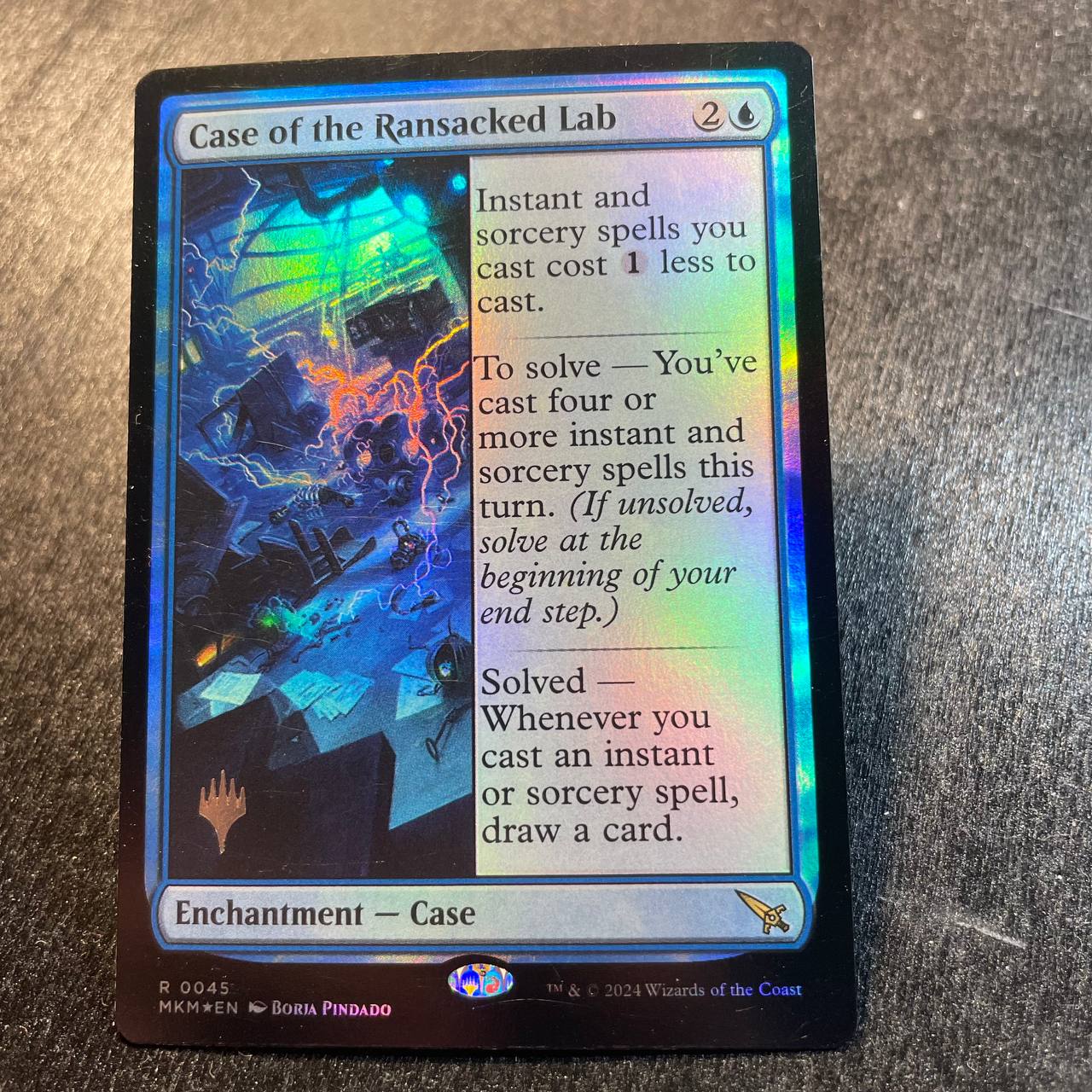 Case of the Ransacked Lab FOIL (pr-p)