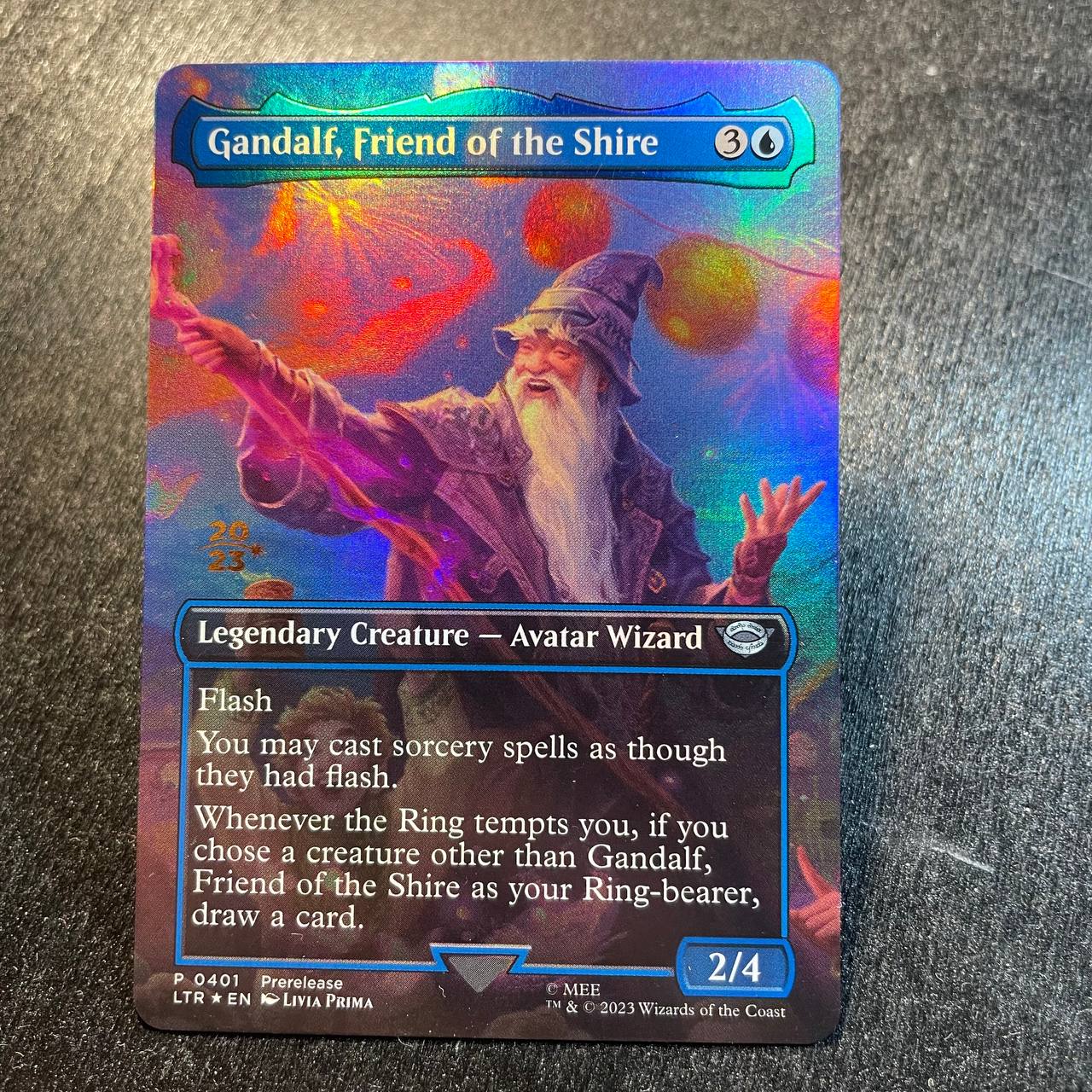 Gandalf, Friend of the Shire FOIL prerelease