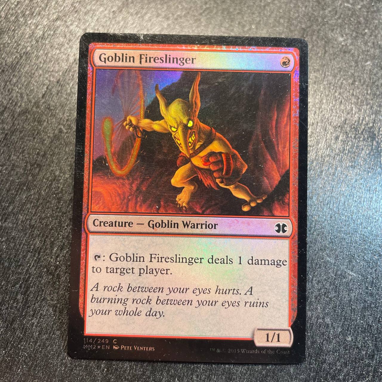 Goblin Fireslinger FOIL