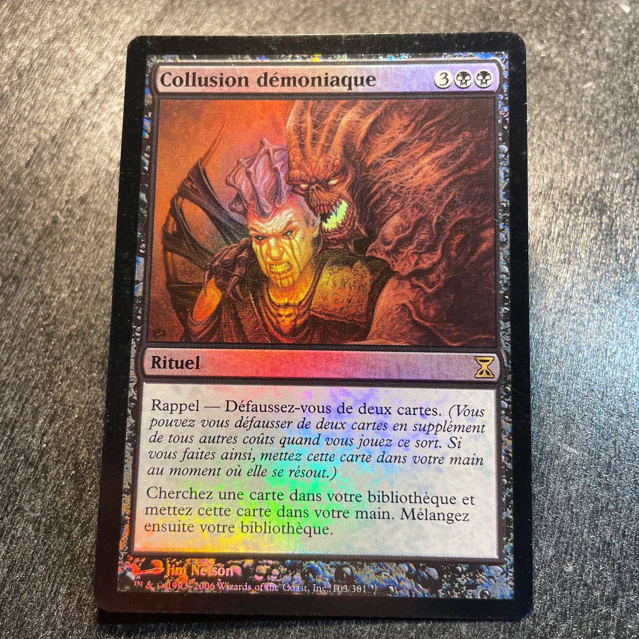 Demonic Collusion FOIL (FR)