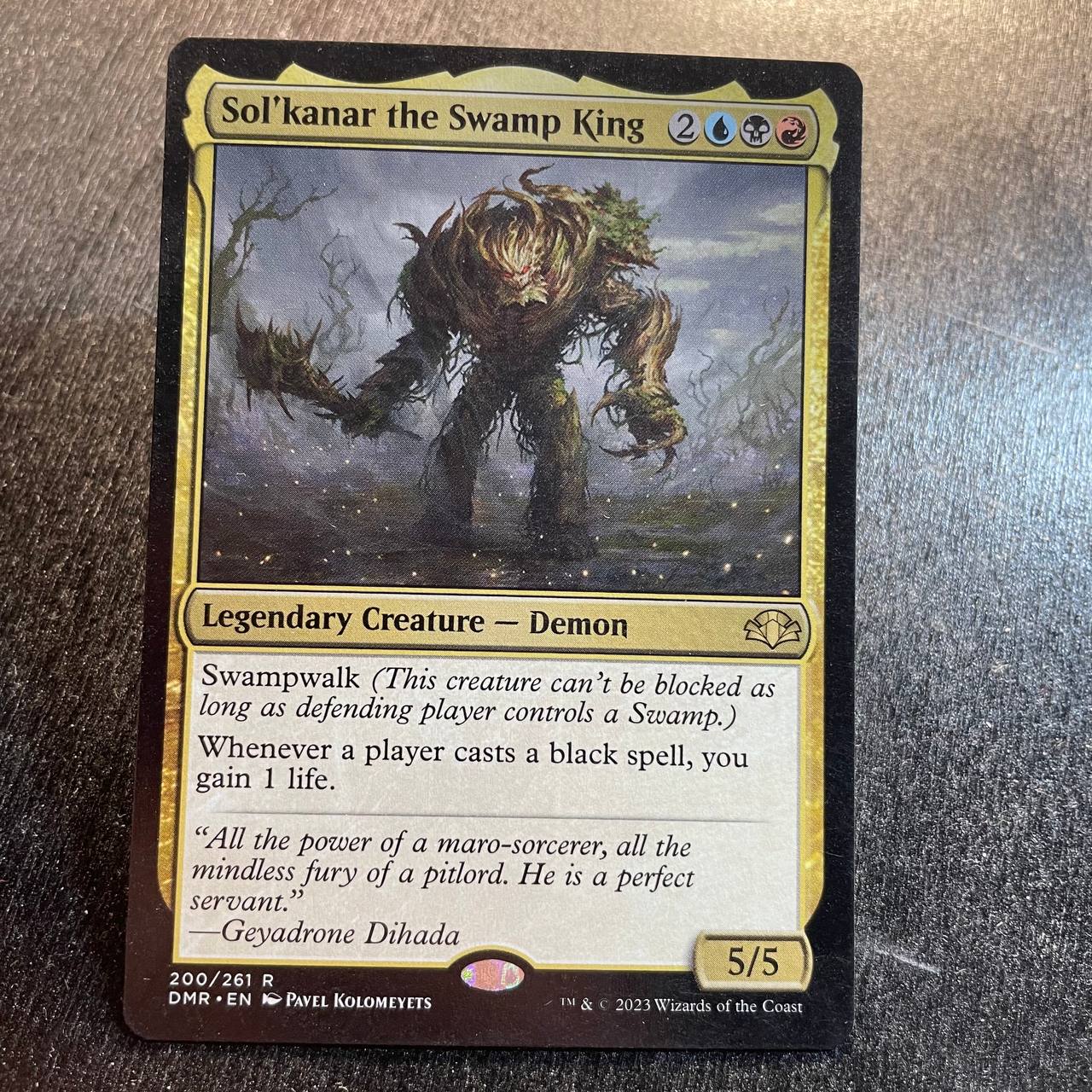 Sol'kanar the Swamp King