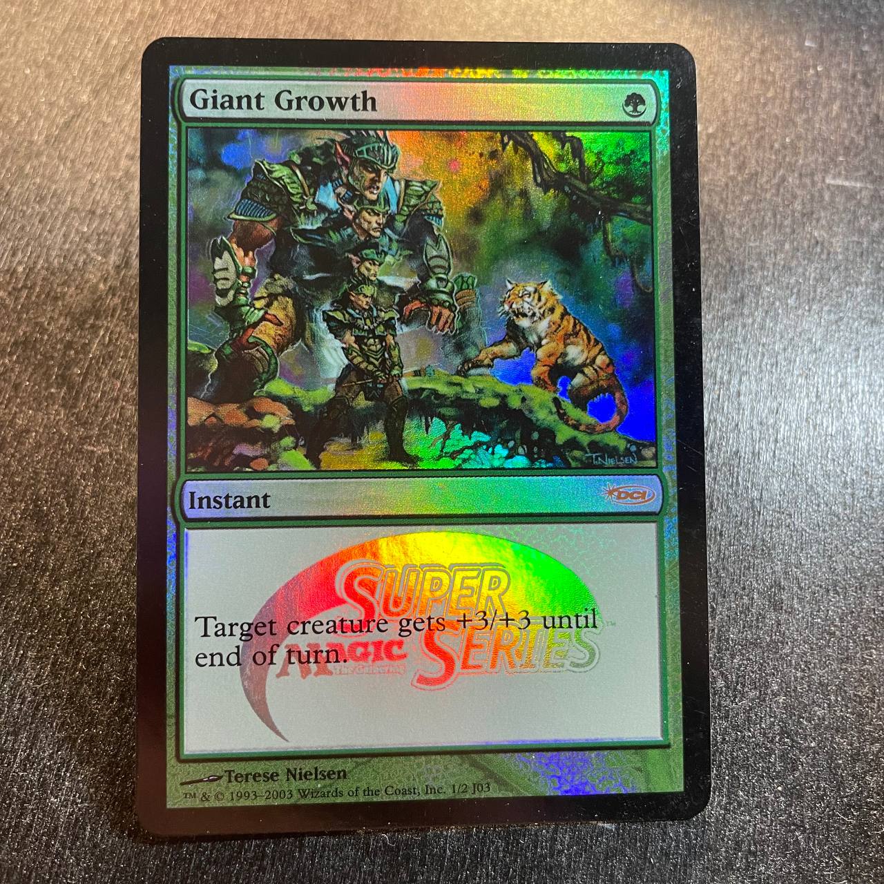 Giant Growth FOIL promo