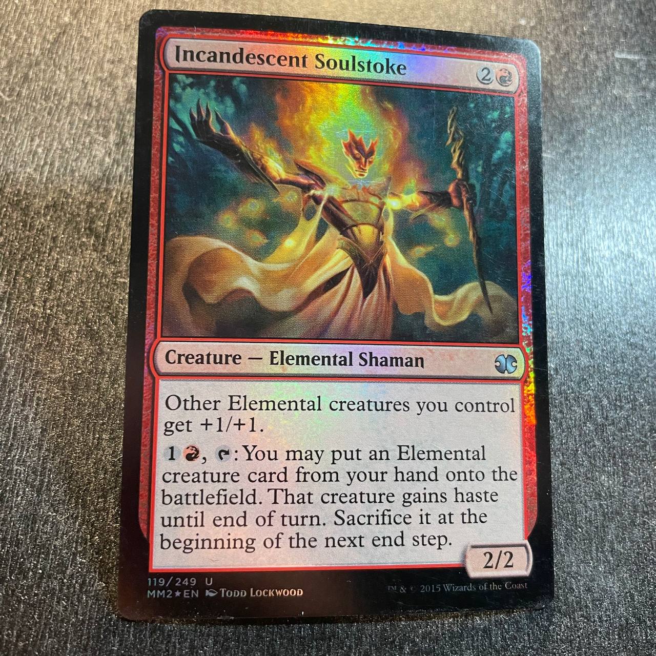 Incandescent Soulstoke FOIL