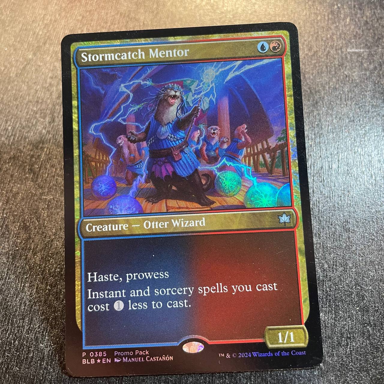 Stormcatch Mentor FOIL promo