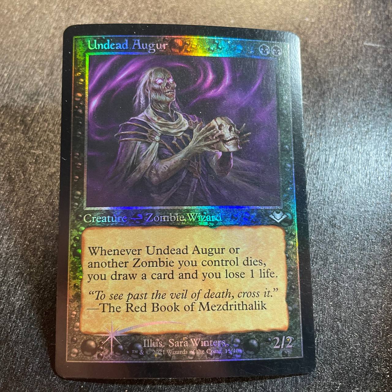 Undead Augur FOIL (Retro)