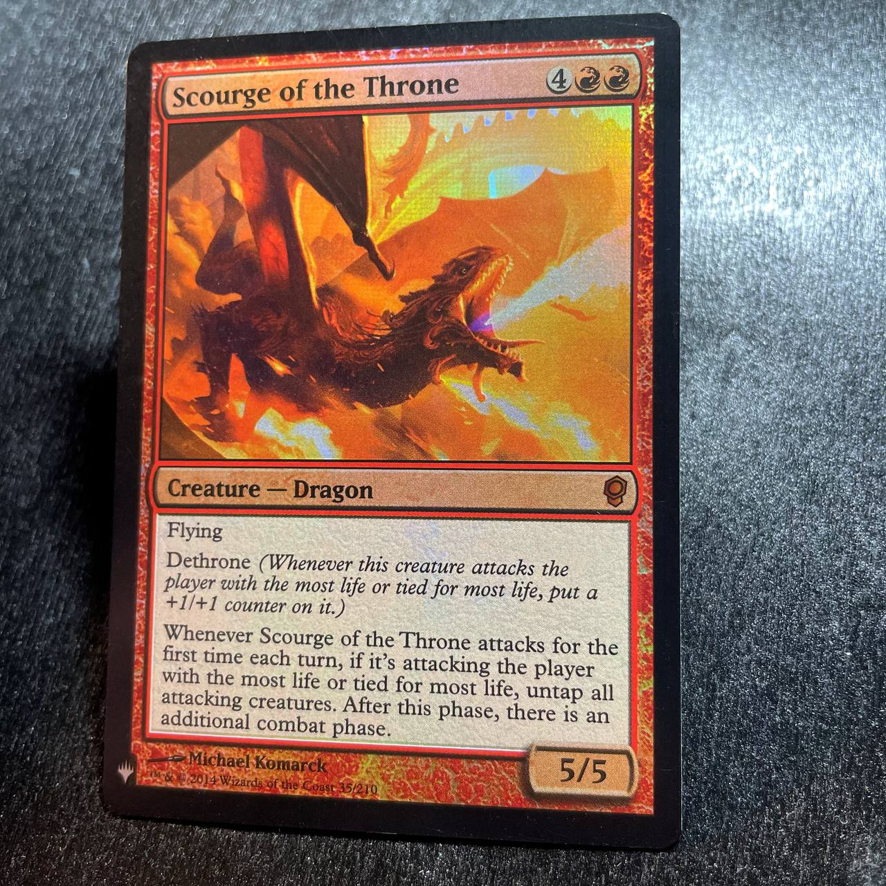 Scourge of the Throne FOIL (LIST)