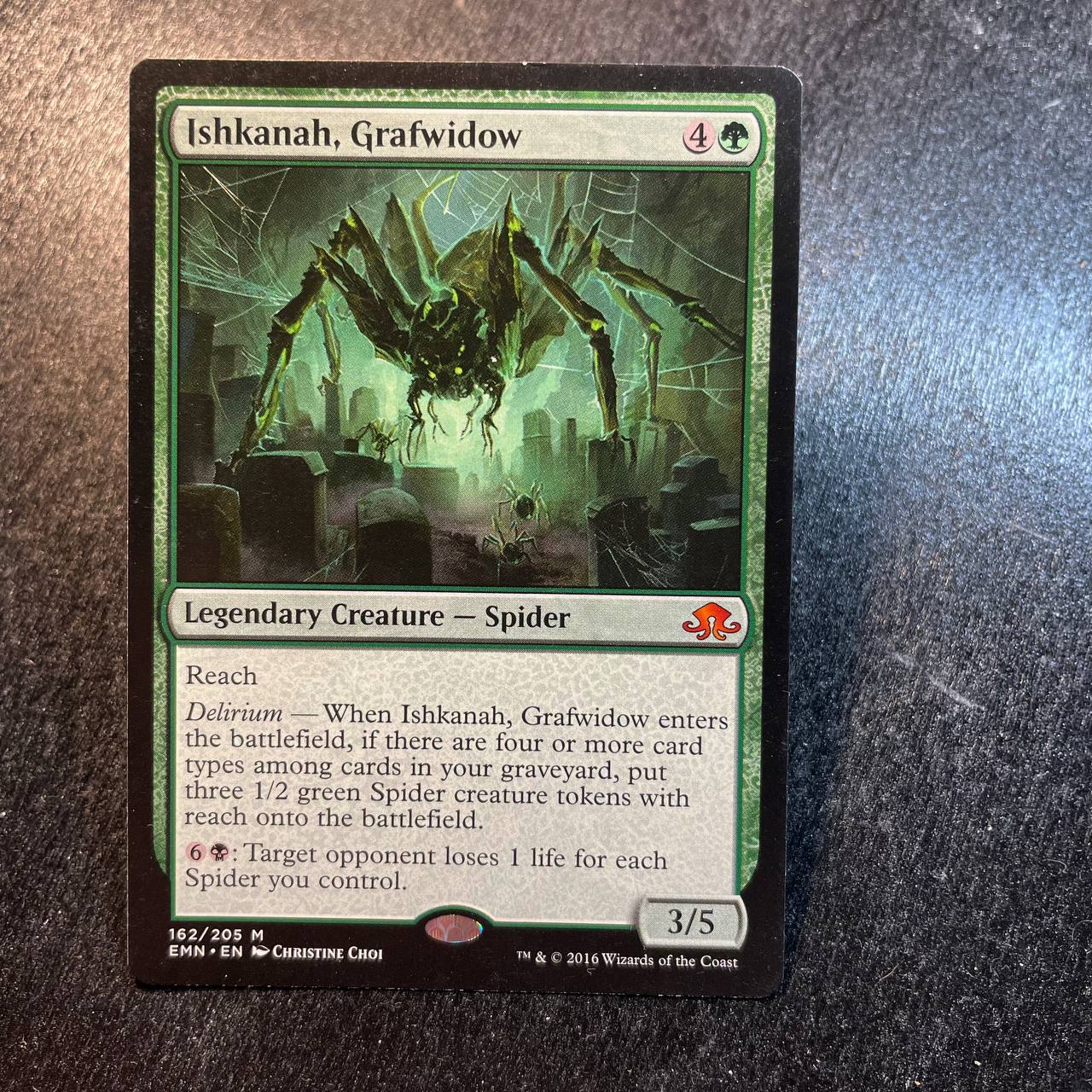 Ishkanah, Grafwidow