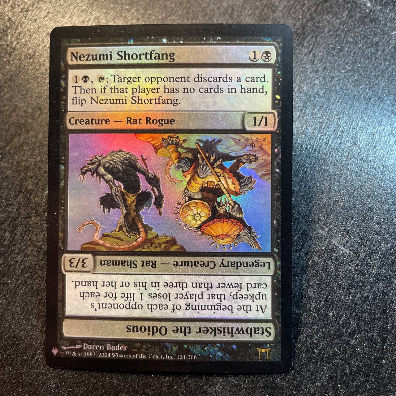 Nezumi Shortfang // Stabwhisker the Odious FOIL LIST