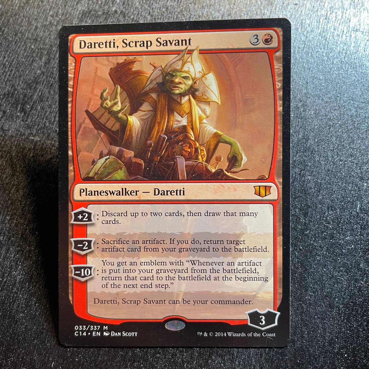 Daretti, Scrap Savant