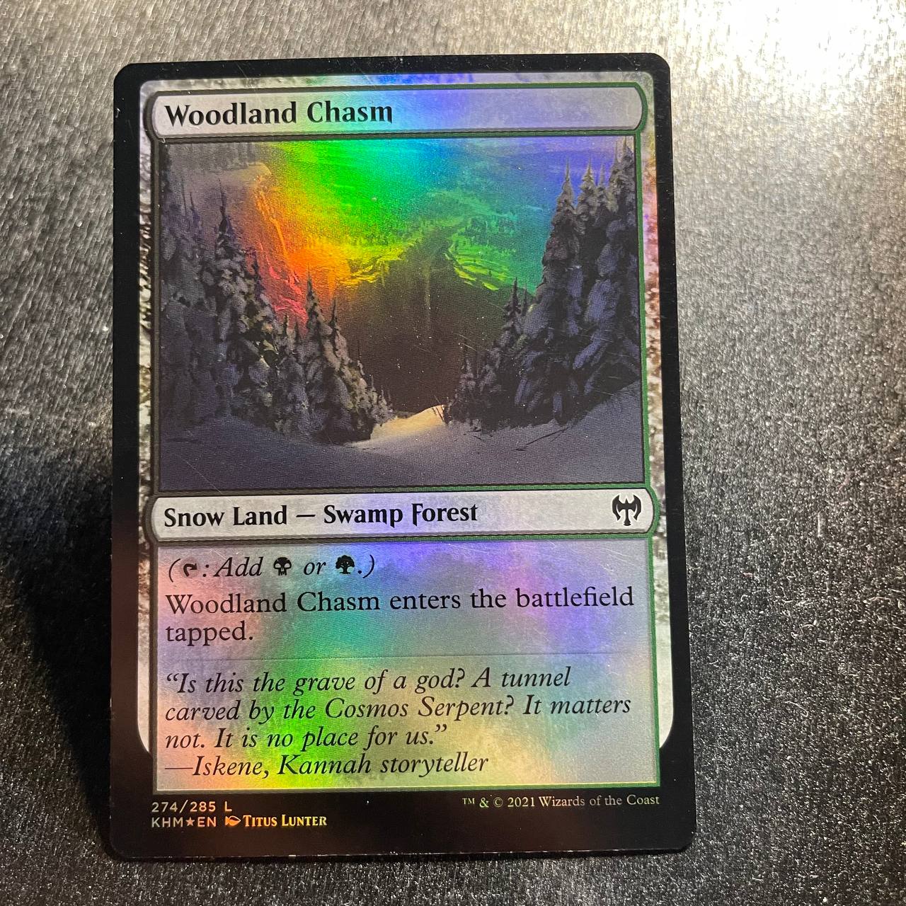 Woodland Chasm FOIL