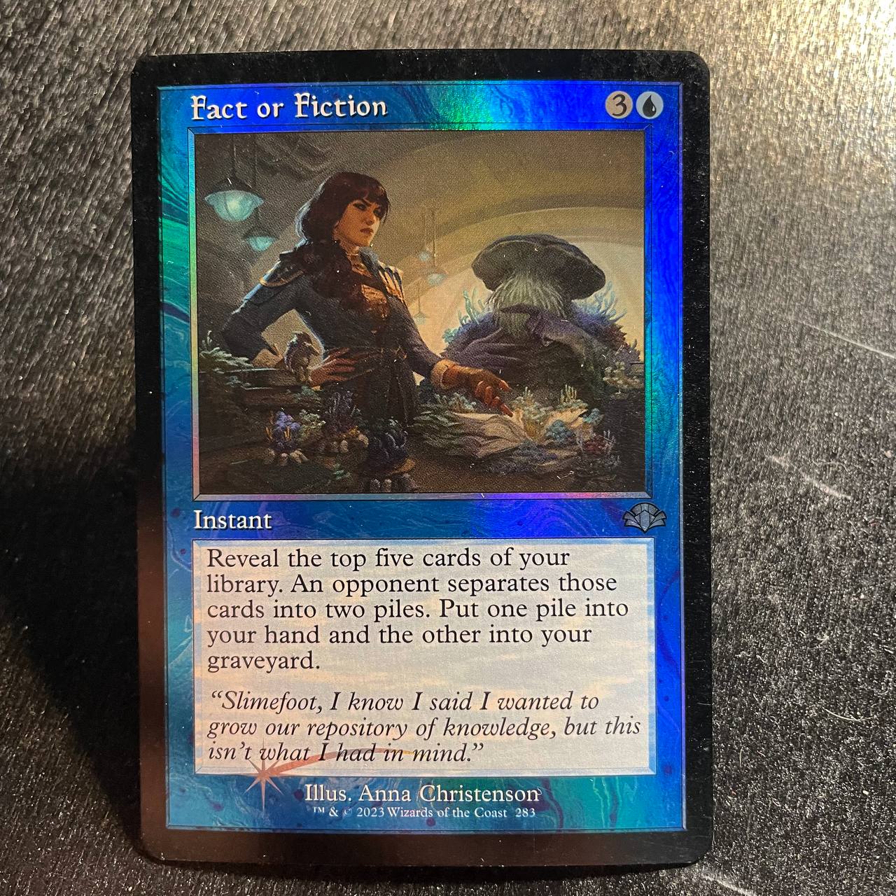 Fact or Fiction FOIL (Retro Frame)