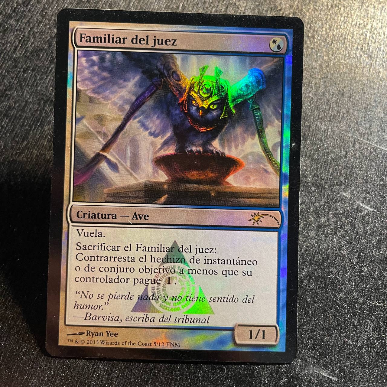 Judge's Familiar FOIL (ES)