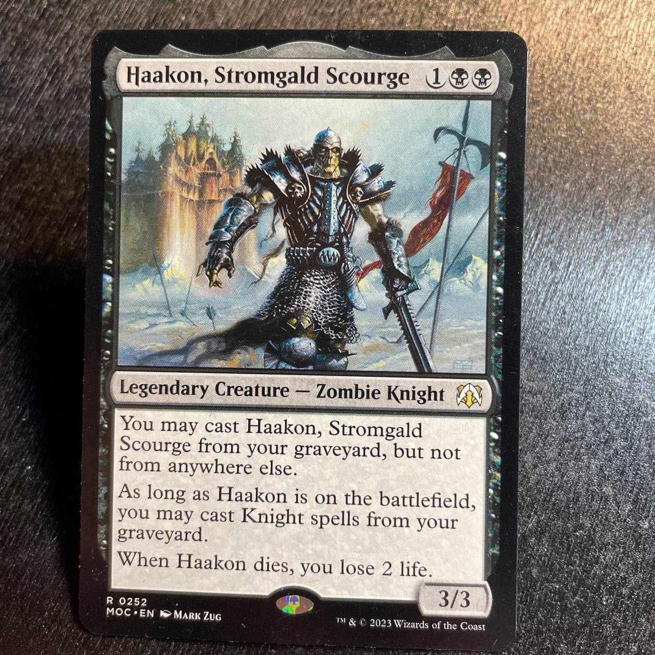 Haakon, Stromgald Scourge