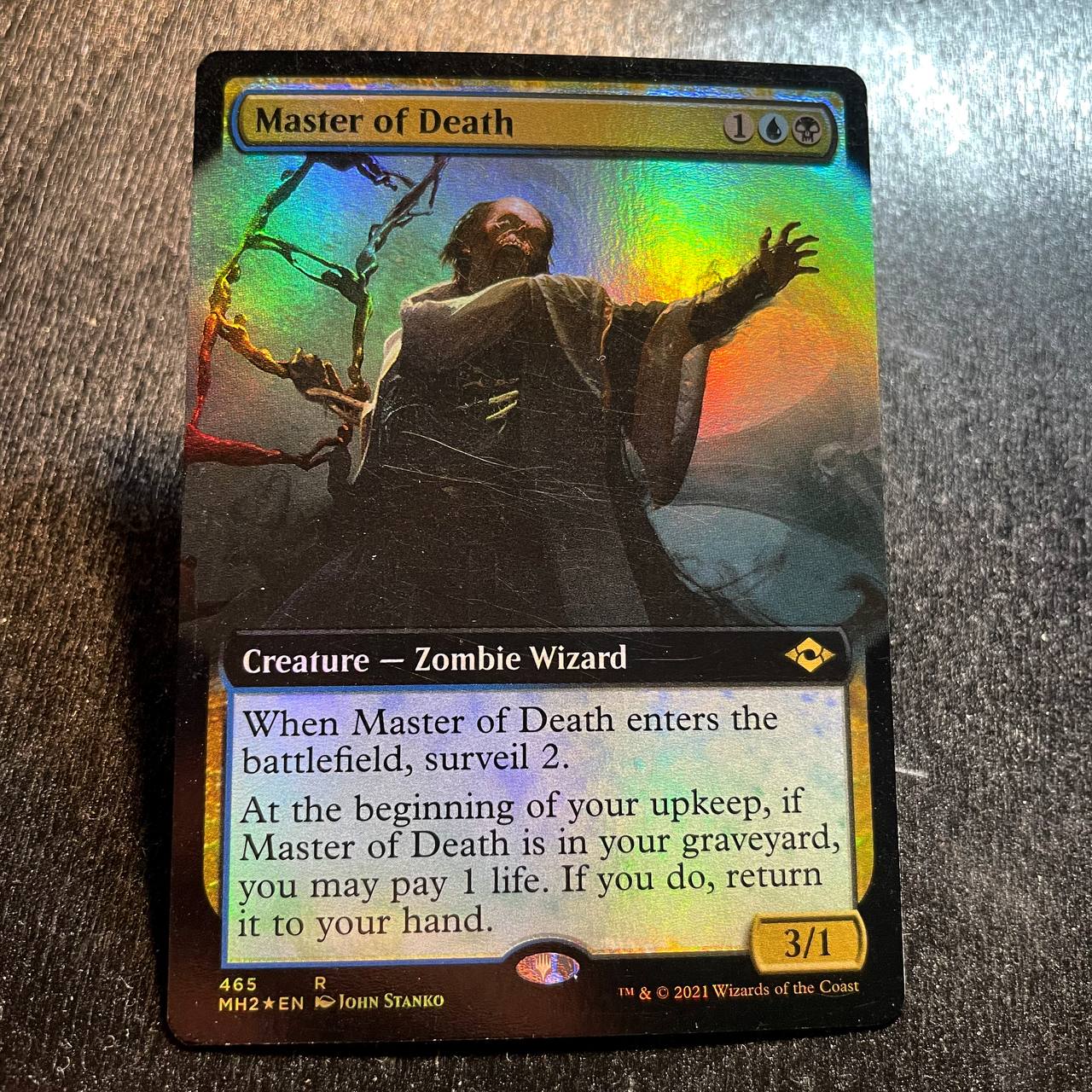 Master of Death (Extended Art) FOIL